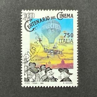 Francobollo Centenario del Cinema