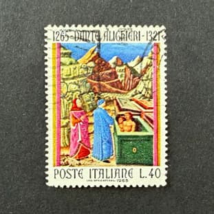Francobollo Dante Alighieri