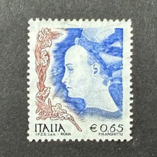 Francobollo Italia, P.N. Arghittu
