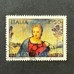 Francobollo Raffaello
