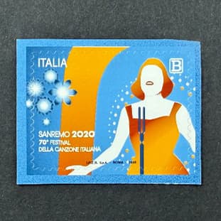 Francobollo Sanremo 2020