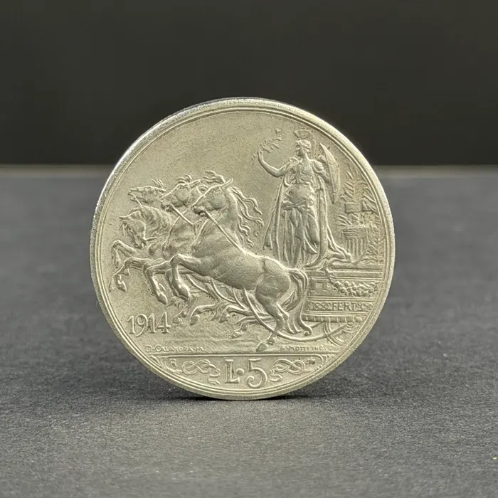 5 Lire «Quadriga briosa»